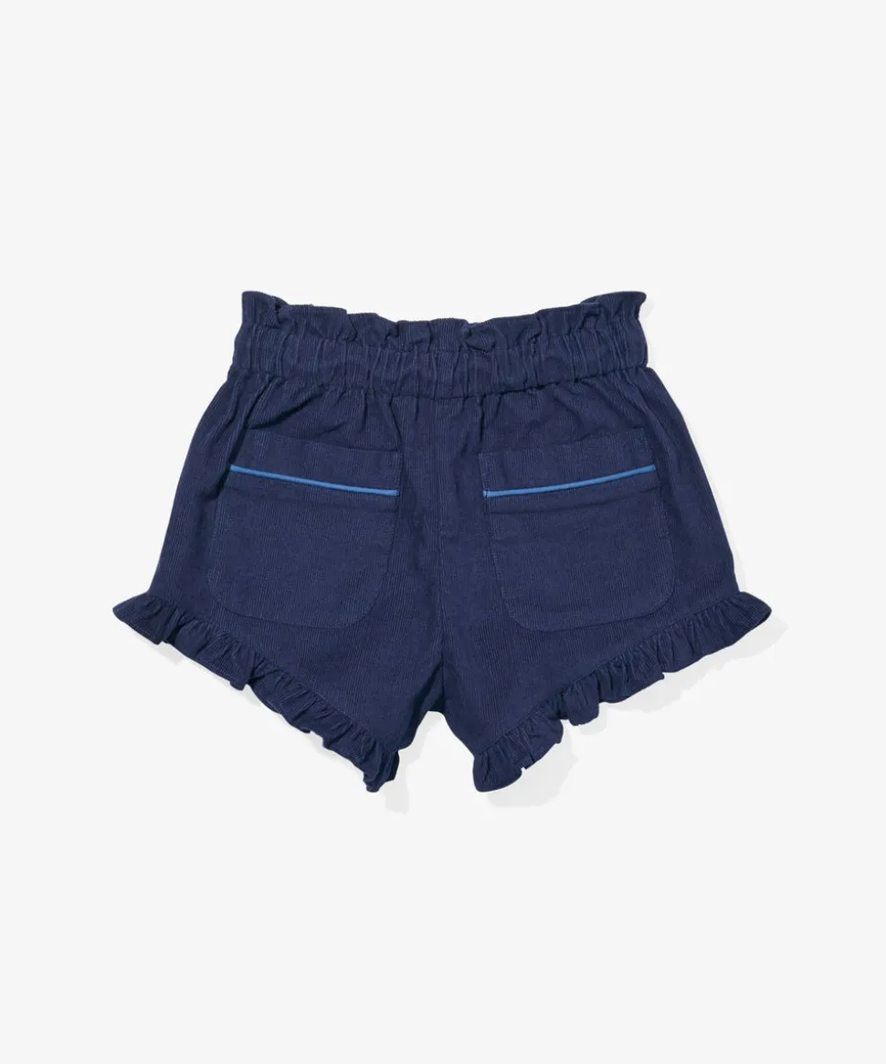 Stella Short in Navy Corduroy