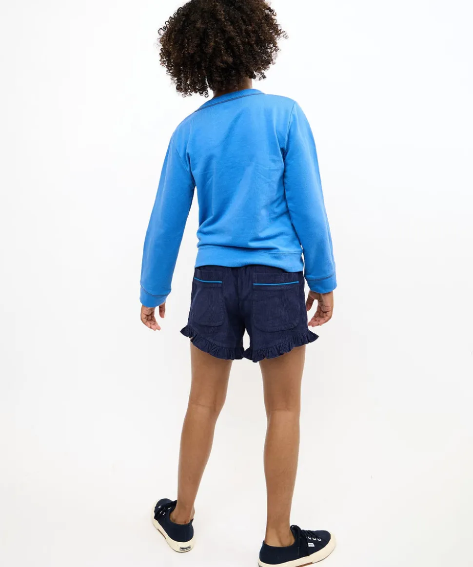 Stella Short in Navy Corduroy