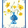 Step Stool in Blue Vase