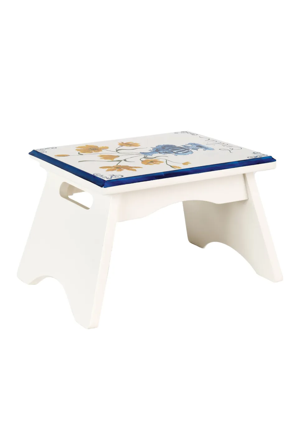 Step Stool in Blue Vase
