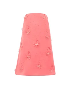 Stephanie Dress in Guava