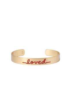 Stitched Loved Cuff