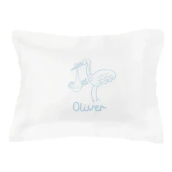 Stork Baby Pillow