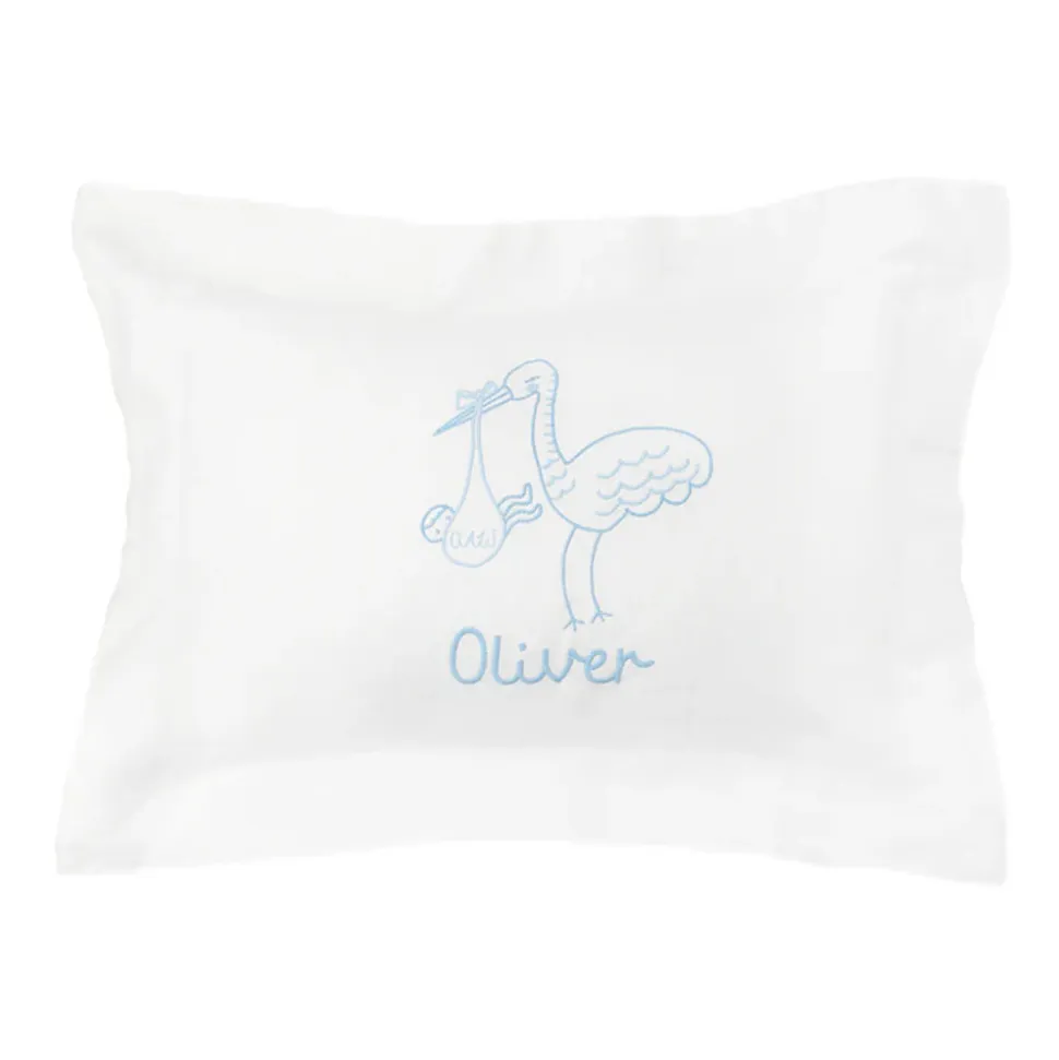 Stork Baby Pillow
