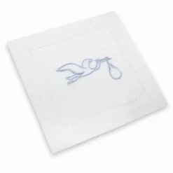 Stork Cocktail Napkins, Set of 4