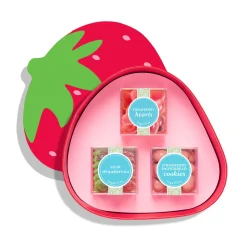 Strawberry 3 Piece Candy Bento Box