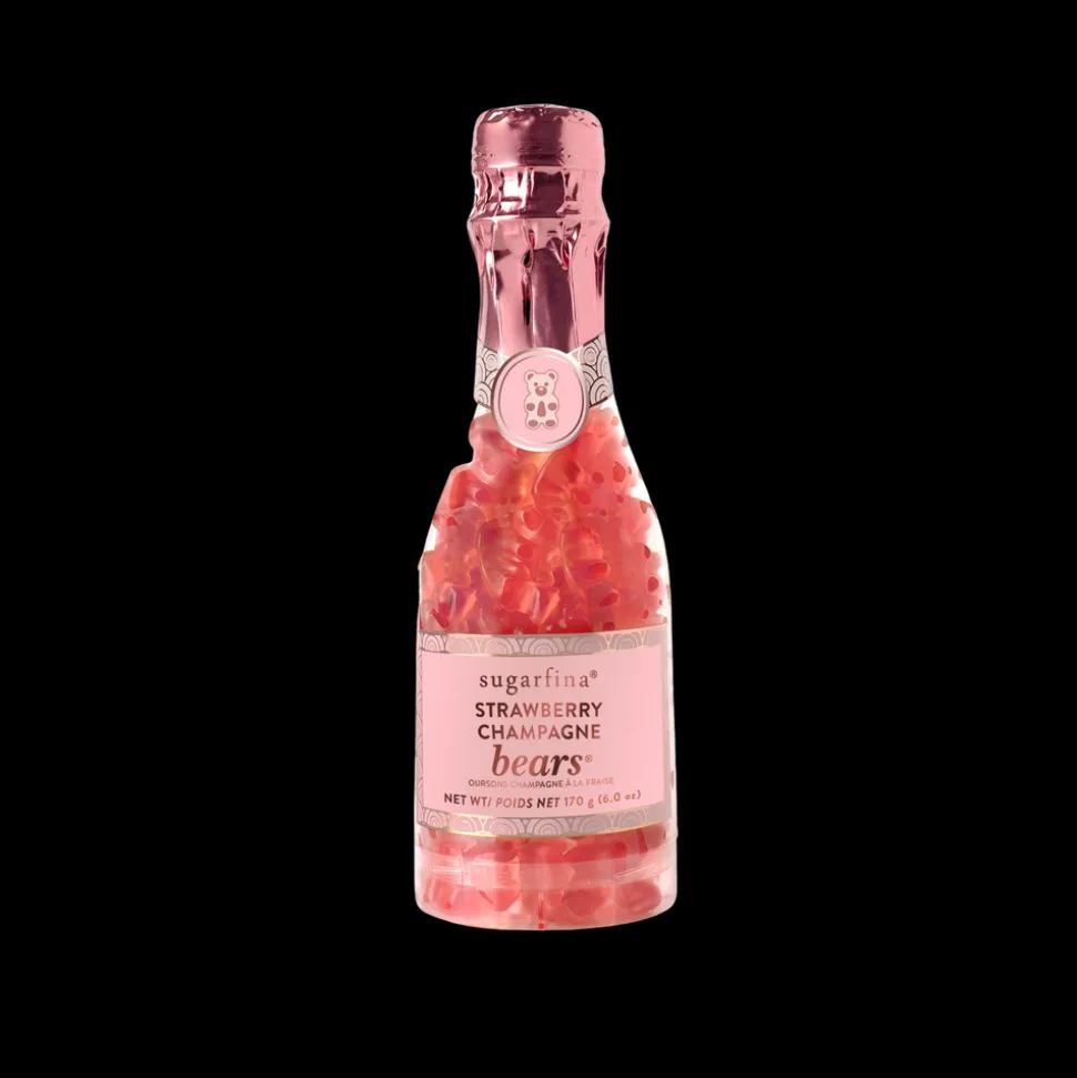 Strawberry Champagne Bears Celebration Bottle