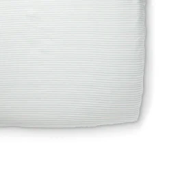 Striped Crib Sheet in Stripes Away Sea