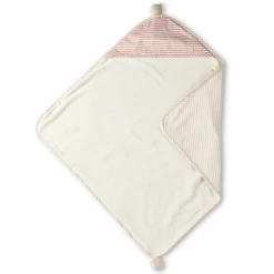 Striped Hooded Towel