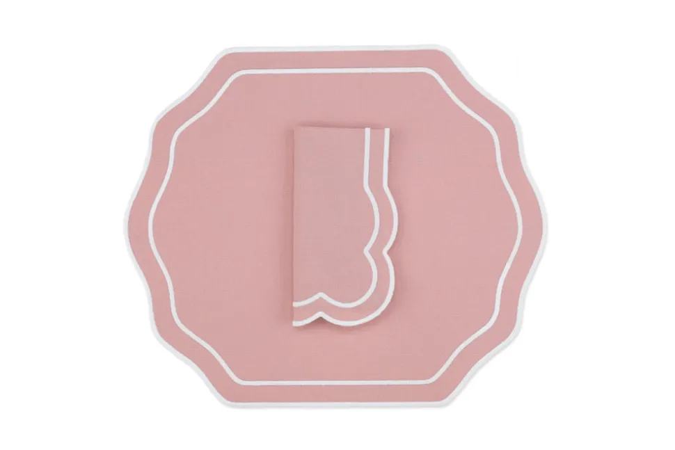 Stucco Cotton Blend Napkin and Placemat, Set of 4