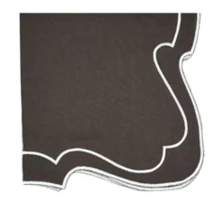 Studio Collection - Belle Napkin in Cocoa, Set of 4