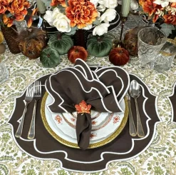 Studio Collection - Belle Napkin in Cocoa, Set of 4