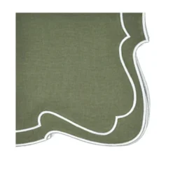 Studio Collection - Belle Napkin in Dark Green, Set of 4