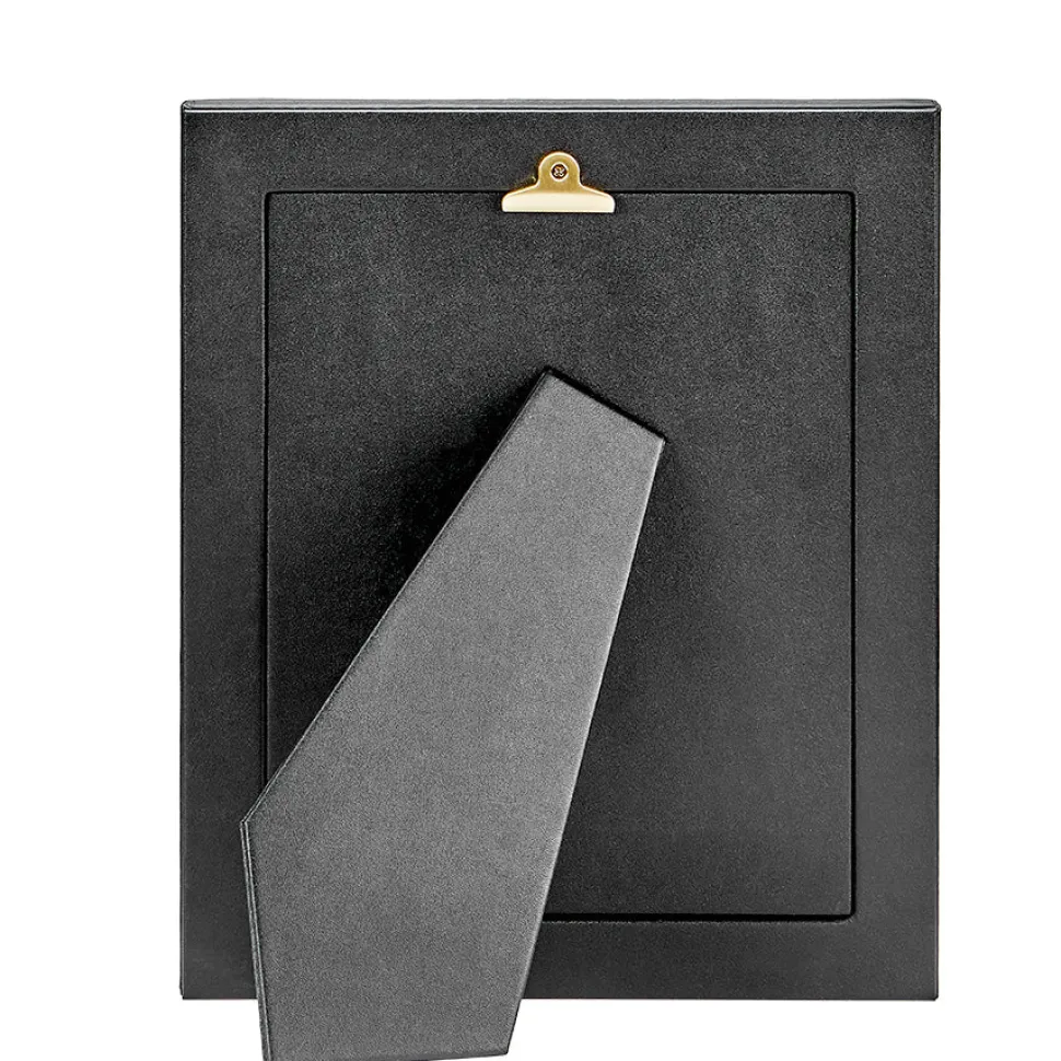 Studio Frame in Black Traditional Leather