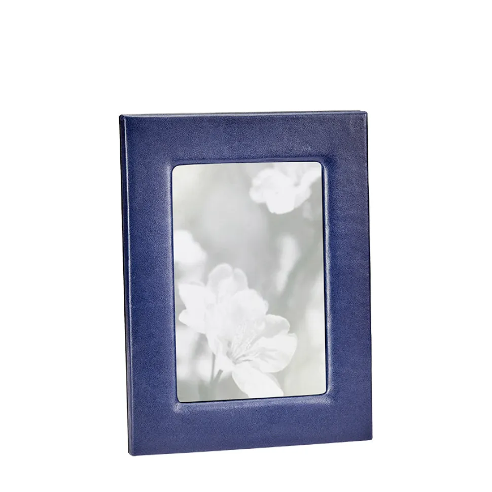 Studio Frame in Blue Traditional Leather