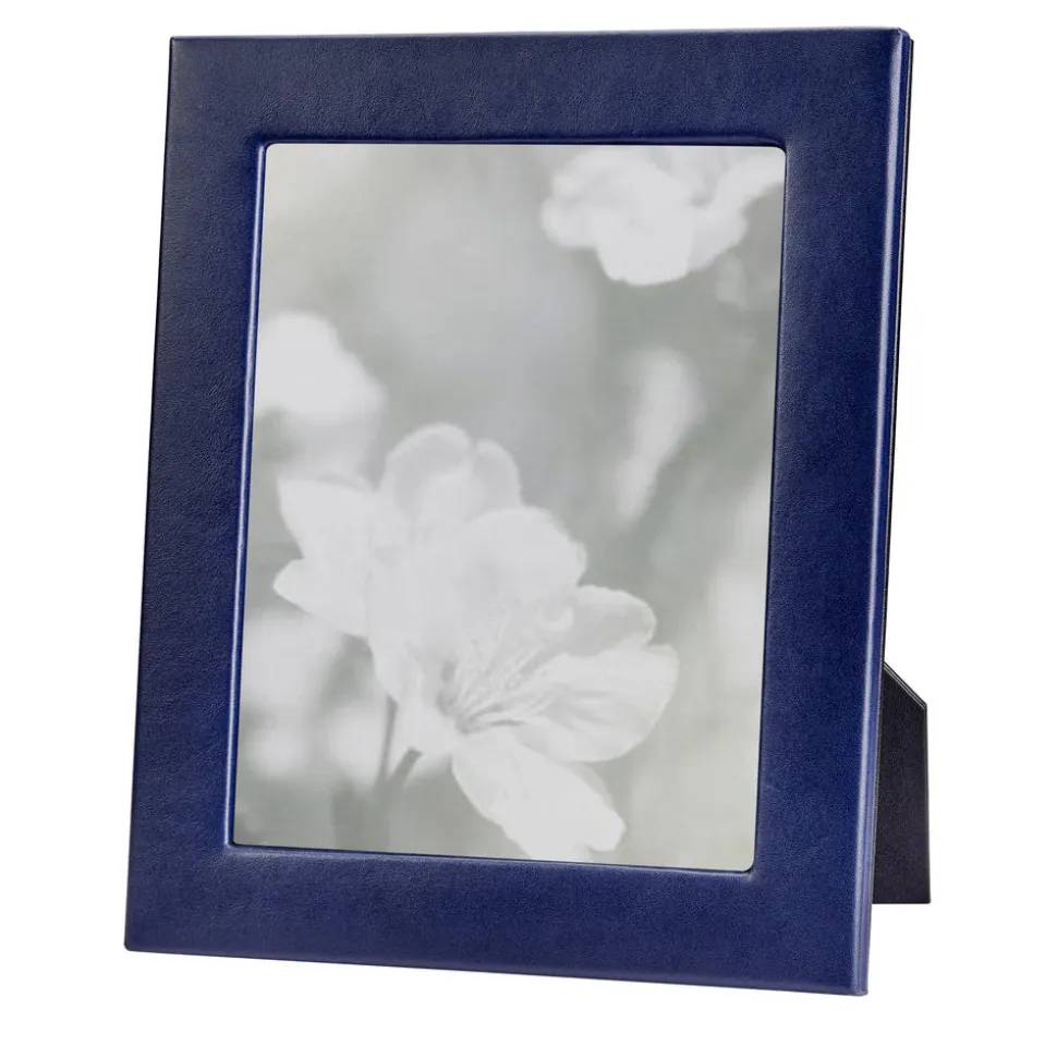 Studio Frame in Blue Traditional Leather