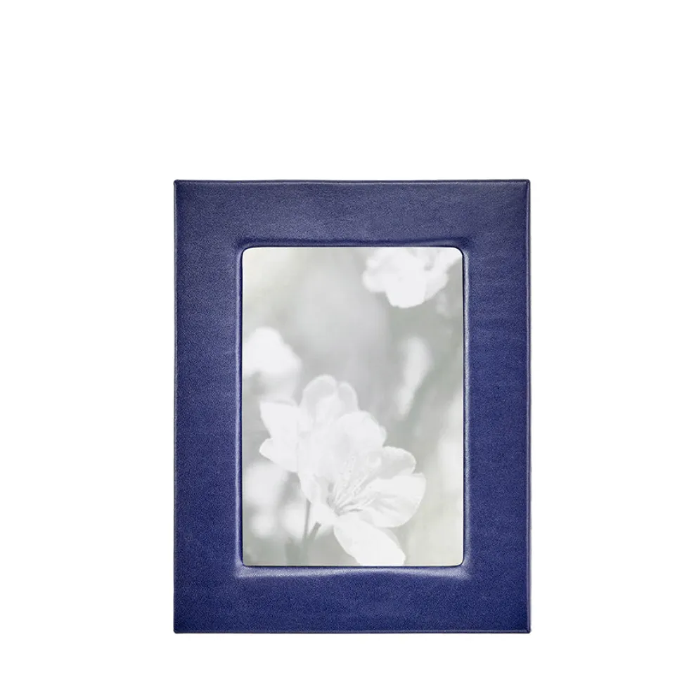 Studio Frame in Blue Traditional Leather