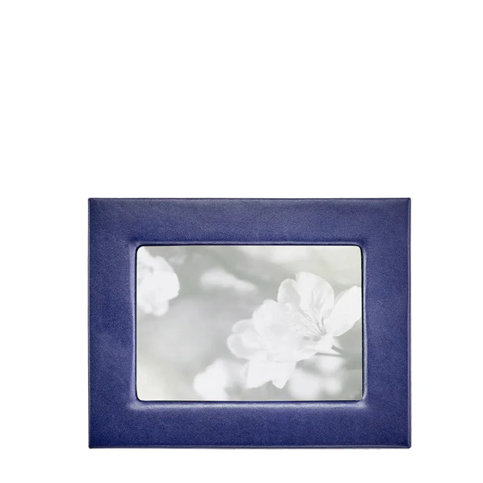 Studio Frame in Blue Traditional Leather