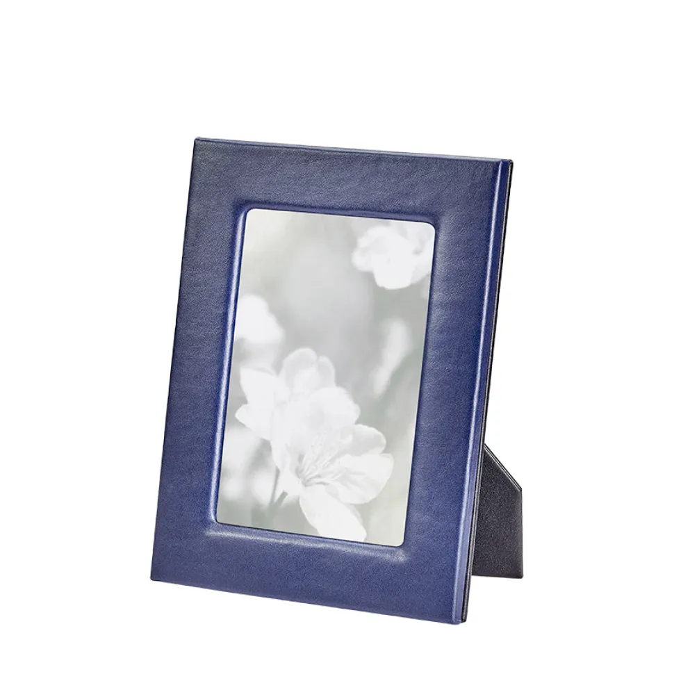 Studio Frame in Blue Traditional Leather