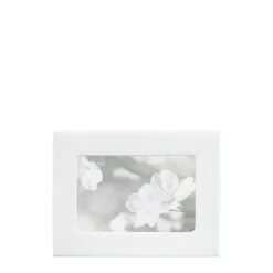 Studio Frame in White Pebble Grain Leather