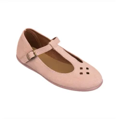 Suede TBar Rose