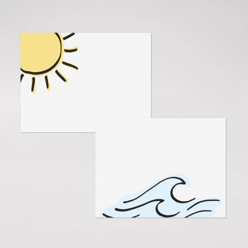 Summer Breeze Place Cards