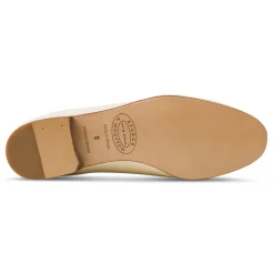 Sunflower Ivory Panama Slipper