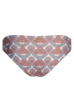 Sunset Bottom in Sky Blue Ornaments & Ivory