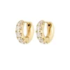Super Duper Diamond Hoop Earrings