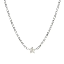 Super Duper Diamond Star Necklace