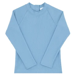 Surfside Blue Seersucker Rashguard