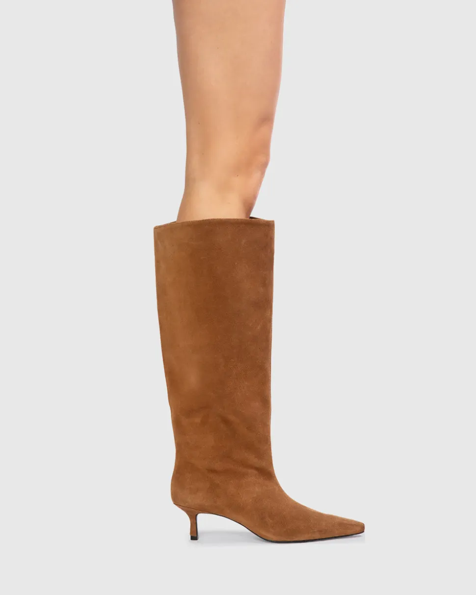 Sutton 50 in Caramel Suede