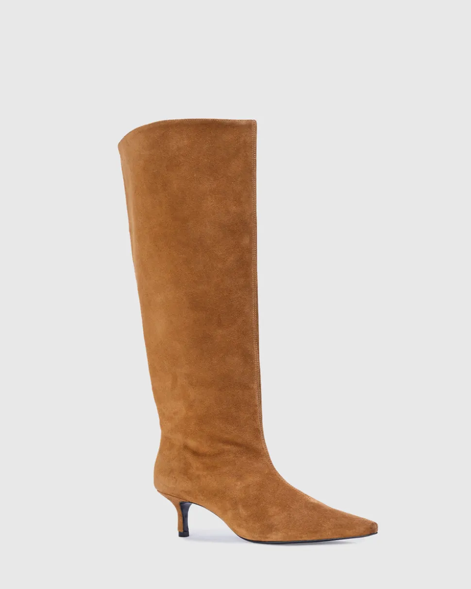 Sutton 50 in Caramel Suede