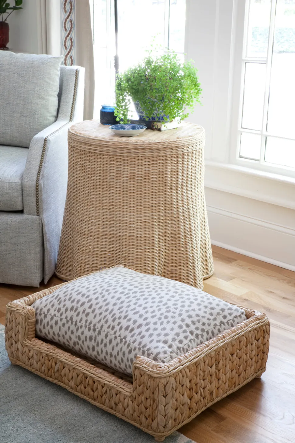 Sweater Weave Dog Bed