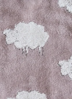 Sweet Sheep Jacquard Wash Cloth