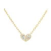 Sweetheart Necklace in Diamond