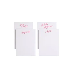 Sweetheart Notepads, Set of 4