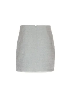 Sydney Skirt in Blue Tweed