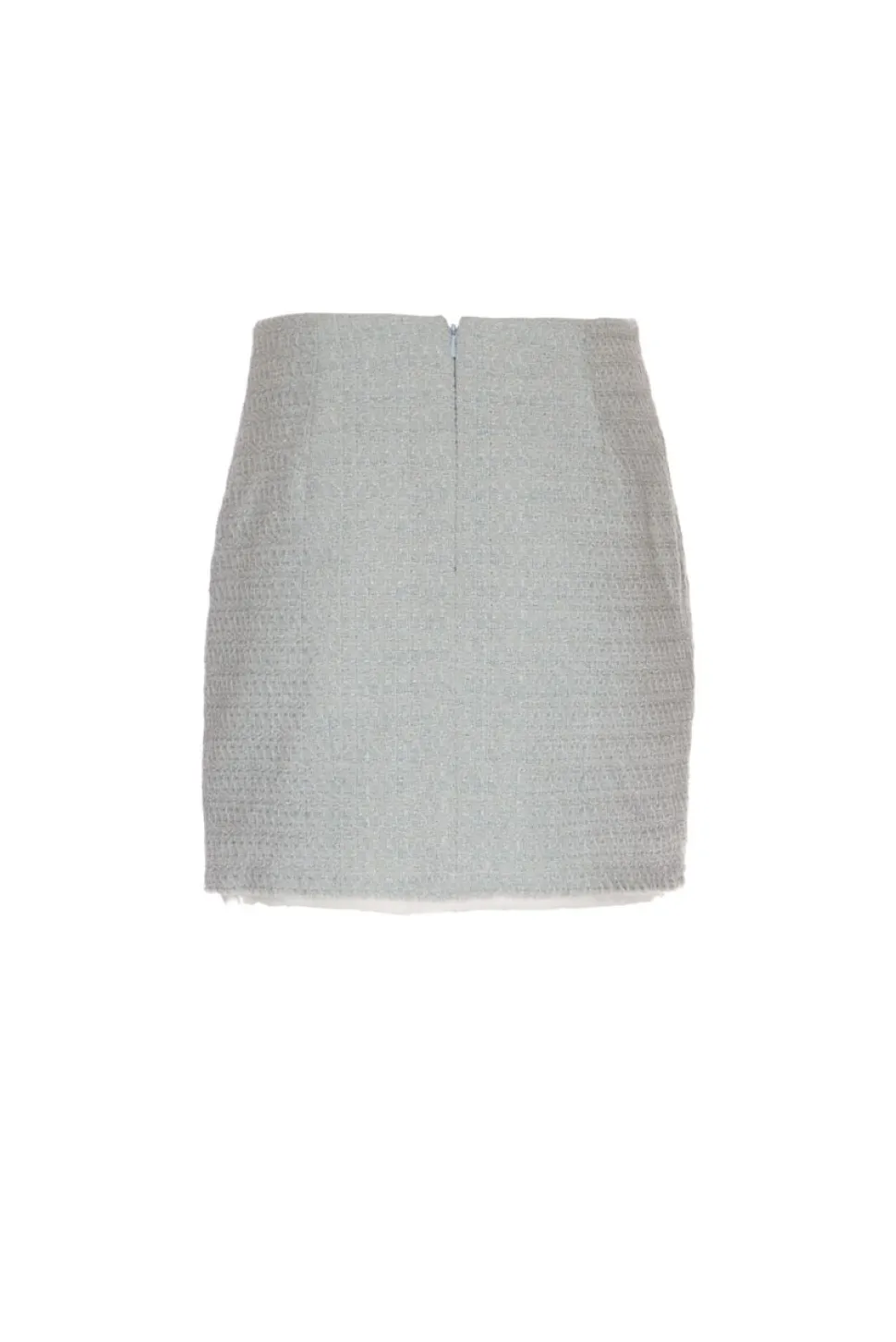 Sydney Skirt in Blue Tweed