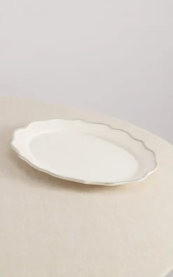 Sylvia Oval Platter 15.5
