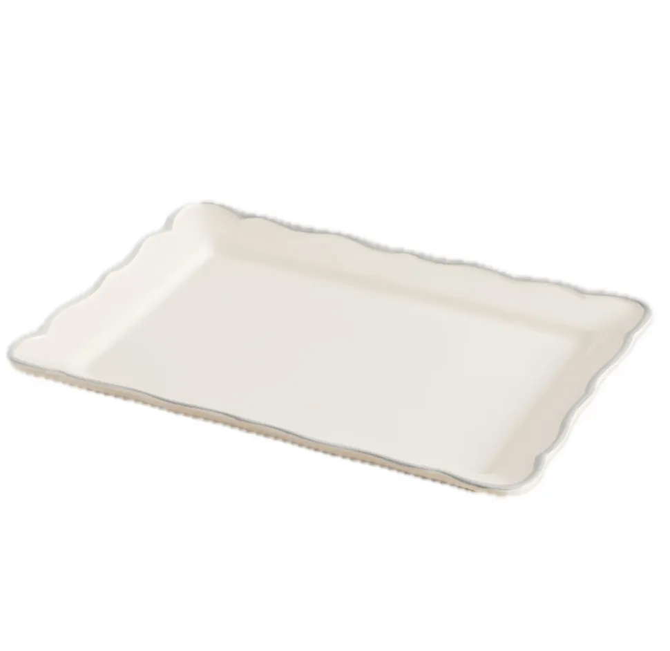 Sylvia Rectangular Platter 15.4" x 11"