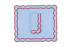 Tableau Linen Napkin and Placemat, Set of 4