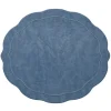 Tailored Placemats in Blue, Set of 4