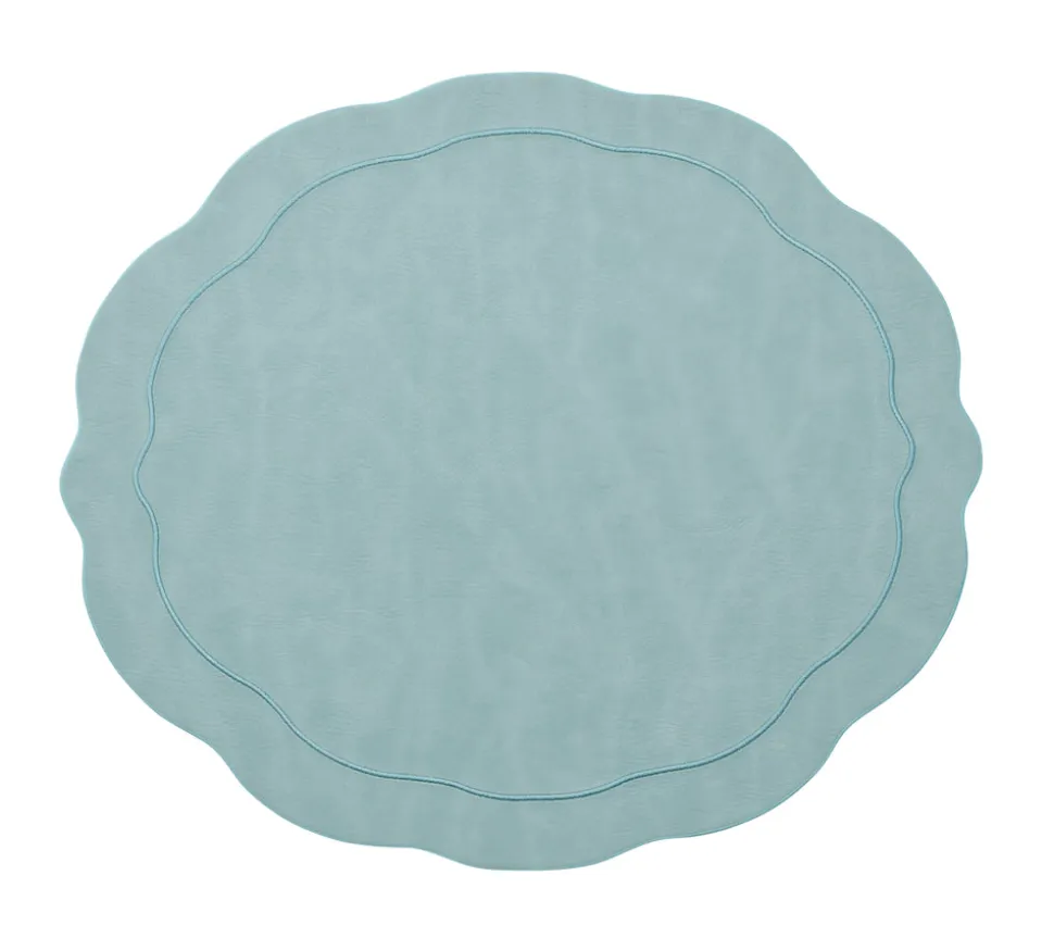 Tailored Placemats in Seafoam, Set of 4