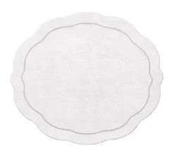Tailored Placemats in Silver, Set of 4