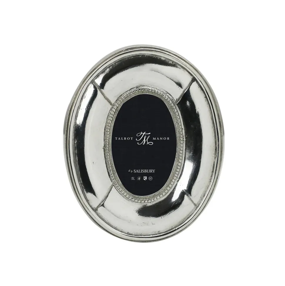 Talbot Manor Caroline Frame 2.5" x 3.5" Beaded Oval