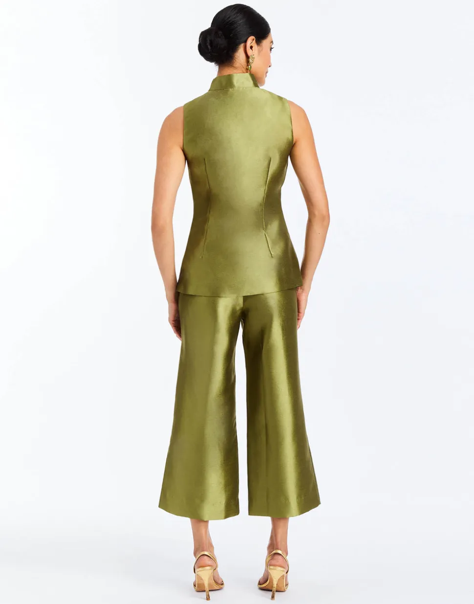 Tamara Top in Olive Green