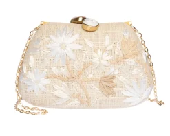 Tamu Clutch in Natural
