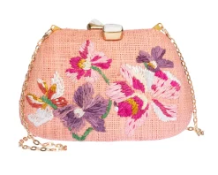 Tamu Orchid Clutch in Pink