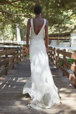 Tati B Hand Embroidered Gown
